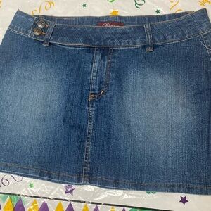 Brand new not used cute denim skirt